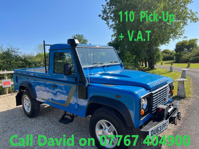 View LAND ROVER DEFENDER 110 TD PICK UP