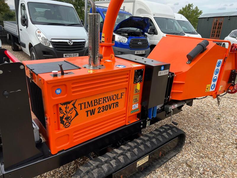 View KUBOTA B2230 Timberwolf TW230 VTR Tracked Chipper