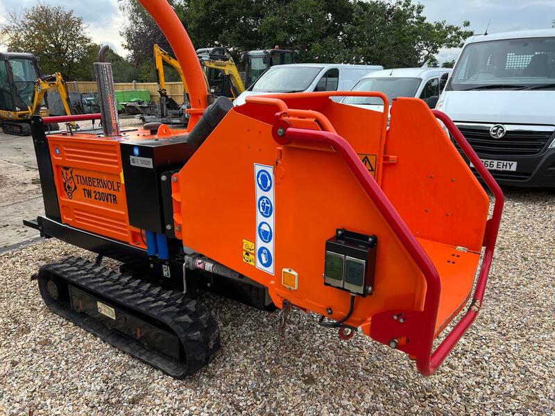 View KUBOTA B2230 Timberwolf TW230 VTR Tracked Chipper