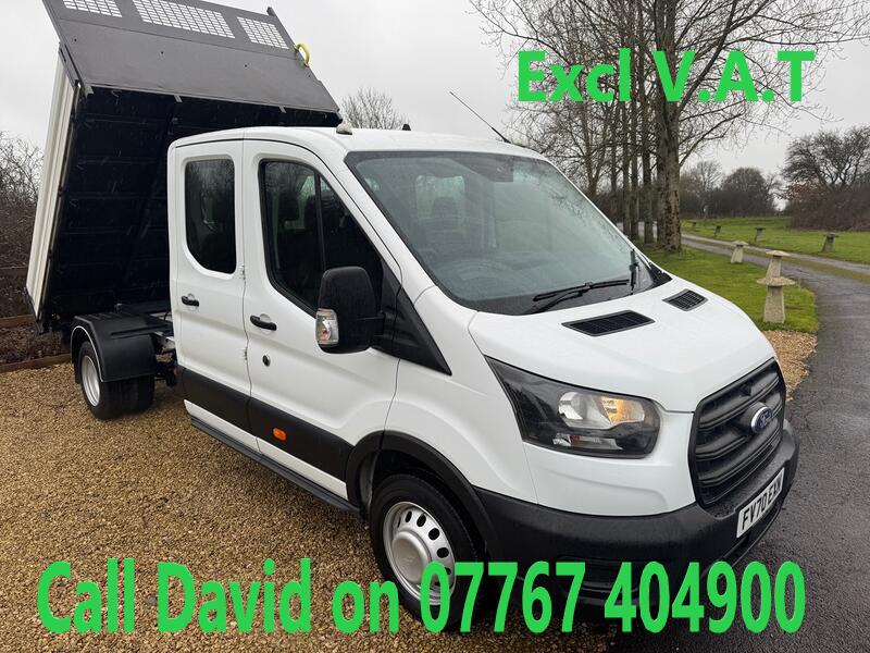 View FORD TRANSIT 2.0 350 EcoBlue Leader Tipper
