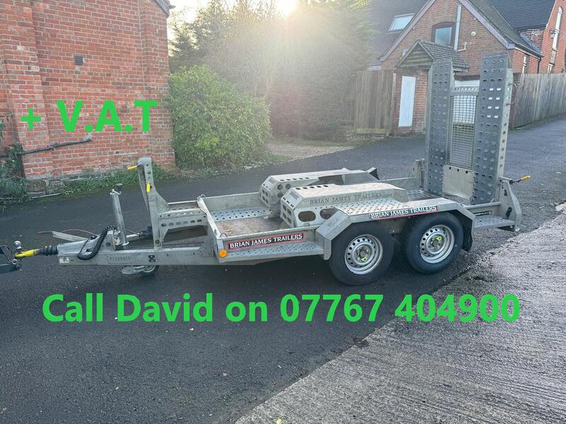 View FORD TRANSIT Brian James Digger Trailer 