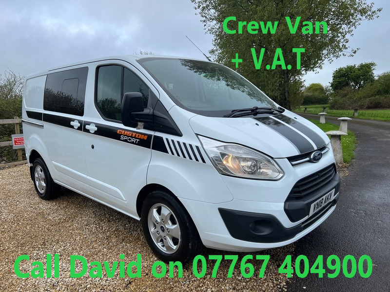 View FORD TRANSIT CUSTOM 290 LIMITED CREW VAN