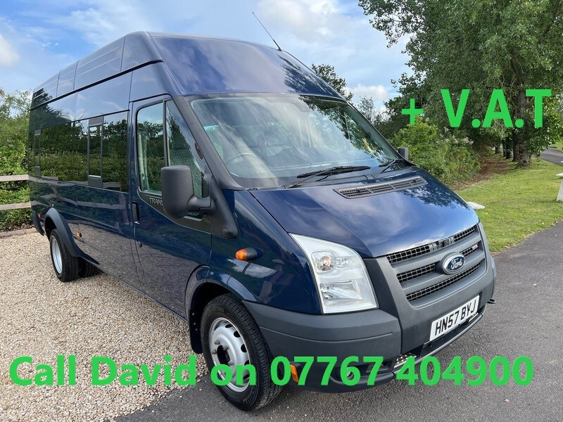 View FORD TRANSIT 17 STR MINIBUS 140BHP